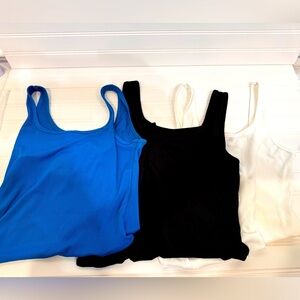 NWOT Snap Closure Body Suits -3 Sz L